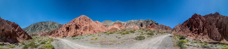 Los Colorados in Purmamarca, Jujuy, Argentinien. stockbild Los Colorados in Purmamarca, Jujuy, Argentinien. stockbild