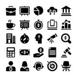 Los iconos del negocio embalan stock de ilustración Los iconos del negocio embalan stock de ilustración