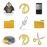 Los iconos del Web fijaron 4 stock de ilustración Los iconos del Web fijaron 4 stock de ilustración