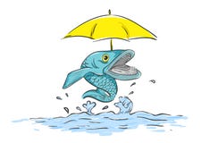 Los pescados lindos stock de ilustración Los pescados lindos stock de ilustración