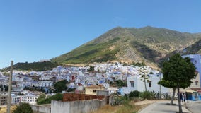 Losu Angeles ville de chefchaouen au maroc zdjęcia stock Losu Angeles ville de chefchaouen au maroc zdjęcia stock