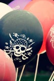 Lots Of Balloons For A Pirate Party. Photo Stock Images Lots Of Balloons For A Pirate Party. Photo Stock Images