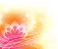 Lotus yoga background