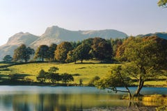 Loughrigg Tarn, Cumbria, Anglia zdjęcia royalty free Loughrigg Tarn, Cumbria, Anglia zdjęcia royalty free