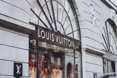 gucci in a louis store