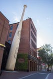Louisville-Schläger-Museum und Fabrik, Louisville, Kentucky, US stockbilder Louisville-Schläger-Museum und Fabrik, Louisville, Kentucky, US stockbilder