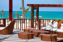 Lounge Bar At The Beach In Dubai, UAE Stock Photography
