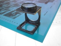 Loupe & Film/printing Industry Royalty Free Stock Photos Loupe & Film/printing Industry Royalty Free Stock Photos