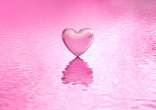Love Background Heart On Water Royalty Free Stock Photo Love Background Heart On Water Royalty Free Stock Photo