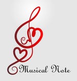 Love symbol music notes vector illustration royalty free illustration Love symbol music notes vector illustration royalty free illustration