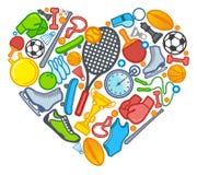 Love To Sports Royalty Free Stock Images Love To Sports Royalty Free Stock Images
