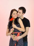 Lovely Romantic Couple Royalty Free Stock Photography