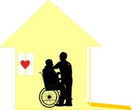 Loving Care Of Home Care And Pallative Care Stock Photos