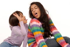 Loving Indian Sisters Royalty Free Stock Image Loving Indian Sisters Royalty Free Stock Image