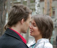 Loving Young Couple Royalty Free Stock Photography Loving Young Couple Royalty Free Stock Photography