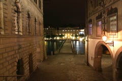 Lucerne, Switzerland, City View At Night Royalty Free Stock Photo Lucerne, Switzerland, City View At Night Royalty Free Stock Photo