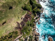Luchtfoto van Sydney - Diamond Bay stock foto Luchtfoto van Sydney - Diamond Bay stock foto