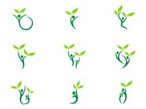 Ludzie wellness loga opieki zdrowotnej sprawności fizycznej eco pary rolnictwa życzliwego zielonego sukcesu symbolu ikony wektoro ilustracja wektor Ludzie wellness loga opieki zdrowotnej sprawności fizycznej eco pary rolnictwa życzliwego zielonego sukcesu symbolu ikony wektoro ilustracja wektor