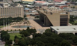 Luftaufnahme Dallas Rathaus Piazza Stockbild Bild Von Ansicht Stadt 1060117