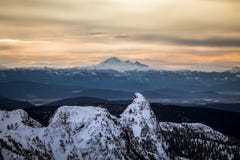 Luftberglandschaft lizenzfreies stockfoto Luftberglandschaft lizenzfreies stockfoto