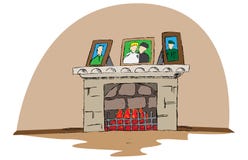 Lugar dibujado mano del fuego del vector Ejemplo de la historieta del garabato libre illustration Lugar dibujado mano del fuego del vector Ejemplo de la historieta del garabato libre illustration