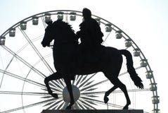 Luis XIV, plaats Bellecour, Lyon Frankrijk Luis XIV, plaats Bellecour, Lyon Frankrijk