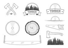 Free Lumberjack Set Stock Images - 52010444