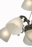 Lumière de lustre dans l'intérieur, plan rapproché de lustre de Chrystal partie en cristal de lustre, lustre, éclairage, équipeme Photographie stock libre de droits Lumière de lustre dans l'intérieur, plan rapproché de lustre de Chrystal partie en cristal de lustre, lustre, éclairage, équipeme Photographie stock libre de droits