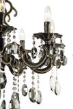 Lumière de lustre dans l'intérieur, plan rapproché de lustre de Chrystal partie en cristal de lustre, lustre, éclairage, équipeme Photos libres de droits Lumière de lustre dans l'intérieur, plan rapproché de lustre de Chrystal partie en cristal de lustre, lustre, éclairage, équipeme Photos libres de droits