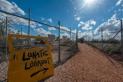 Lunatic Lookout at Lightning Ridge Australia royalty free stock images Lunatic Lookout at Lightning Ridge Australia royalty free stock images