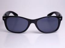 Lunettes de soleil noires Images stock Lunettes de soleil noires Images stock