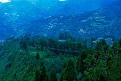 Lush green lanscape in Yumthang Valley, Sikkim,India stock photography Lush green lanscape in Yumthang Valley, Sikkim,India stock photography