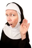 Lustige Nonne stockbild Lustige Nonne stockbild