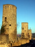 Luxembourg Old Town Defence Wall Royalty Free Stock Photo