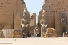 Luxor świątynia - Egipt zdjęcie stock Luxor świątynia - Egipt zdjęcie stock