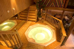 Luxueuze sauna 1 royalty-vrije stock afbeeldingen Luxueuze sauna 1 royalty-vrije stock afbeeldingen