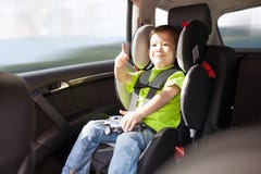 Luxury baby car seat for safety royalty free stock image Luxury baby car seat for safety royalty free stock image