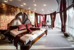 Luxury bedroom interior