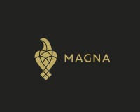 Luxury bird, eagle, hawk vector logo design. Universal premium falcon symbol logotype. vector illustration Luxury bird, eagle, hawk vector logo design. Universal premium falcon symbol logotype. vector illustration