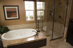 Luxury home bathroom Royalty Free Stock Photos Luxury home bathroom Royalty Free Stock Photos