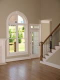 Luxury Model Home Living Room Staircase royalty free stock images Luxury Model Home Living Room Staircase royalty free stock images