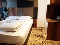 Luxuriously equipped hotel rooms stock image Luxuriously equipped hotel rooms stock image