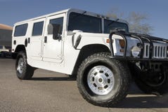 Luxury White SUV Vehicle Royalty Free Stock Photos Luxury White SUV Vehicle Royalty Free Stock Photos