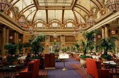 Luxushotel restauran Innenraum, San Francisco stockbilder Luxushotel restauran Innenraum, San Francisco stockbilder