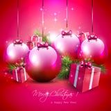 Luxusweihnachtshintergrund lizenzfreie abbildung Luxusweihnachtshintergrund lizenzfreie abbildung