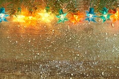 Luzes da estrela do Natal Fotografia de Stock Luzes da estrela do Natal Fotografia de Stock