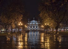 LVIV UKRAINA, OCT, - 28th, 2018: Lviv opera zdjęcia stock LVIV UKRAINA, OCT, - 28th, 2018: Lviv opera zdjęcia stock