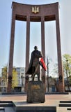 LVIV, ΟΥΚΡΑΝΊΑ - 16 Απριλίου 2015: Ηγέτης του ουκρανικού εθνικού MO στοκ φωτογραφία με δικαίωμα ελεύθερης χρήσης LVIV, ΟΥΚΡΑΝΊΑ - 16 Απριλίου 2015: Ηγέτης του ουκρανικού εθνικού MO στοκ φωτογραφία με δικαίωμα ελεύθερης χρήσης