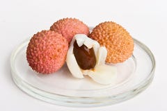 Lychee Fruits Stock Photography