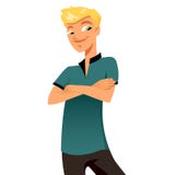 lyckligt teen för pojke vektor illustrationer lyckligt teen för pojke vektor illustrationer